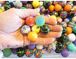 5 New Assorted Super HIGH Bounce Balls 27MM 1 HI Bouncy Superball CAT Toy Accessories Indoor Outdoor