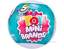 5 Surprise Mini Brands and Toy 3 Ball Bundle Includes 1 Wave 1 Mini Brands Ball 1 Series 2 Mini Brands Ball and 1 Toy Mini Brand Ball