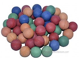 Abi Rubber Balls 1 1 8 Inches Set of 50 Assorted Colors
