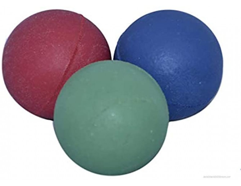 Abi Rubber Balls Set of 3 Assorted Colors 2