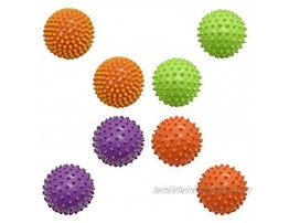 Black Duck Brand Set of Sensory Knobby Balls! Perfect for Motor Skills and Developement as Well as Massage Stimulation!