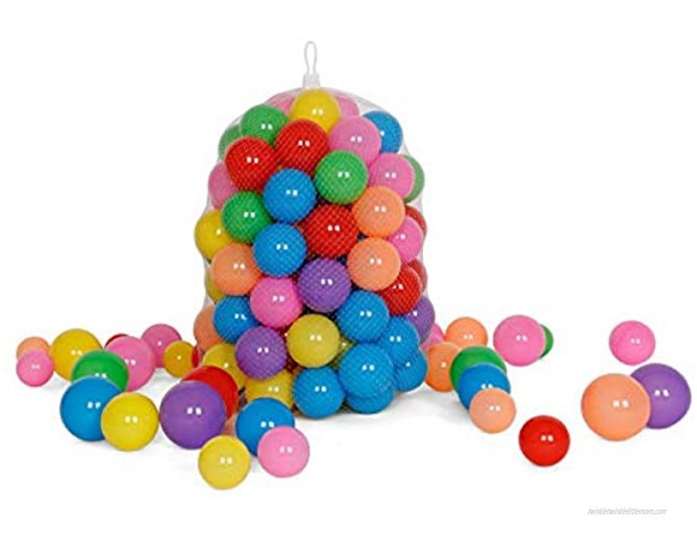 BNT 5.5cm Colorful Ball Soft Plastic Ocean Ball for Baby Kid 25 pcs