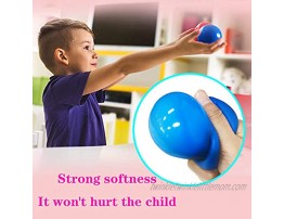 Deosdum Stress Relief Balls Luminous Dodgeball Game Juggling Ball Sticky Ball Game Catch Ball for Children Parents Can Be Glued to The Ceiling Stress Relief Toys 4PCS ,Random Color