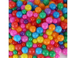 iFCOW 100pcs Set Colorful Funny Soft Plastic Ocean Ball Set Baby Playing Tool 4cm