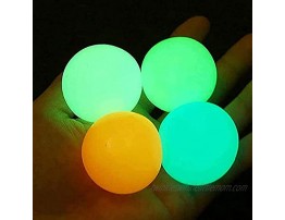 MARLBSIDE Ceiling Sticky Balls Glow Squishy Stress Balls Gobbles Sticky Balls Stress Relief Balls for Adults and Kids Fidget Toys Glow in The Dark Ball