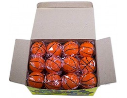 Windy City Novelties Mini Foam Basketball Stress Balls 24 Pack