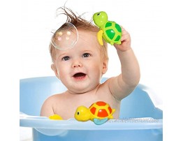 Baby Bath Toy Swimming Turtle Floating Wind-up Bathtub Pool Toys Cute Water Play Sets for Kids Boys Girls 3 Pcs