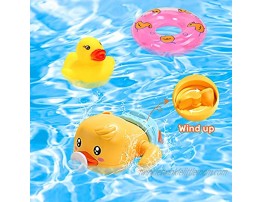 HOLYFUN Baby Bath Toy Interactive Light Up & Musical Bathtub Toys for Toddlers Floating Squirting Toys for Boys and Girls