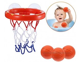 Teaffiddyy Bath Toy Fun Basketball Hoop & Balls Set for Boys and Girls- Kid & Toddler Bathtub Shooting Game with Strong Suctions for Kid Boy Girl Child Cups Baby Bath Toys Gift Set