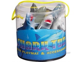 Warm Fuzzy Toys Sharks Tub