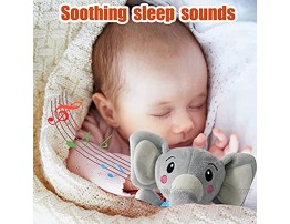 Baby Music Elephant Toys,Infant Musical toy,Lights,Soothing Sounds,Interactive,Musical Elephant Plush Animal Toy,Educational Learning Toy for 0 3 6 12 Months 1 2 3 4 Year Olds Kids Toddlers Girls Boys