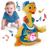 Baby Toys 12-18 Months Dancing Walking Musical Toys for Toddlers 1-3 Hip-Hop Swing Duck with Flashing Lights Interactive Toddler Baby Toys 6 to 12 Months Early Learning Toys for 1 Year Old Boy Girl