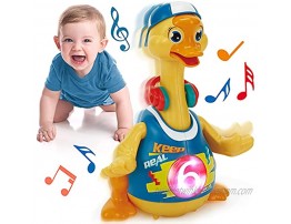 Baby Toys 12-18 Months Dancing Walking Musical Toys for Toddlers 1-3 Hip-Hop Swing Duck with Flashing Lights Interactive Toddler Baby Toys 6 to 12 Months Early Learning Toys for 1 Year Old Boy Girl