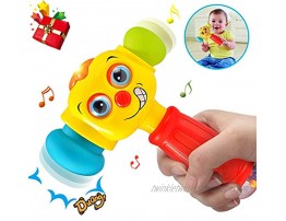 HOMOFY Baby Toys Funny Changeable Hammer Toys 12 Months up,Multi-Function,Lights MusicToys for Infant Boys Girls 1 2 3 Years Old -Best Gifts