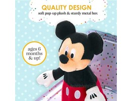 KIDS PREFERRED Disney Baby Mickey Mouse Jack-in-The-Box Musical Toy for Babies