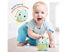Kim Player Roly Poly Toy Owl Weeble Wobble Toys for Baby 3 to 12 Months Best Gift for Kids Boys Girls Infants Toddlers