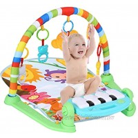 N\C Baby Gym Play mats,Large Baby Game Pad Music Pedal Piano Fitness Rack Baby Activity Mat