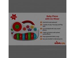 Toddler Piano Baby Piano with DJ Mixer. Baby Musical Instruments for Educational Development. Electronic Play Piano. Kids Keyboard Piano 1 5 Years Age