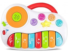 Toddler Piano Baby Piano with DJ Mixer. Baby Musical Instruments for Educational Development. Electronic Play Piano. Kids Keyboard Piano 1 5 Years Age