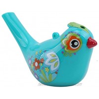 Tovip 1Pcs Coloured Drawing Water Bird Whistle Bathtime Musical Toy for Kids Early Learning Educational Children Gift Toy Musical Instrument
