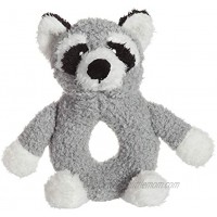Apricot Lamb Baby Raccoon Soft Rattle Toy Plush Stuffed Animal for Newborn Soft Hand Grip Shaker Over 0 Months Raccoon 6 Inches