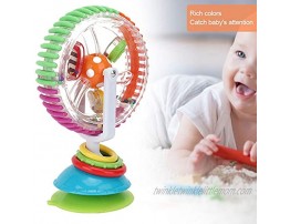 eecoo Baby Rotating Rattle with Sunction Cup Ferris Wheel Shape High Chair Handheld Toy for Early Learning p