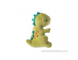 Mary Meyer Pebblesaurus Soft Toy Baby Rattle 5-Inches Green Dino