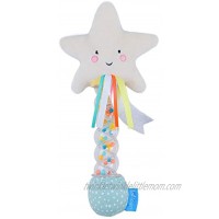 Taf Toys Star Rainstick Rattle Musical Shake & Rattle Rainmaker Toy Musical Instrument for Babies and Toddlers for Sensory and Motor Skills Development