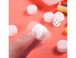 TOPBATHY 100pcs Rattle Baby Toy Accessories Plastic Ring Box Repair Fix Toy Noise Maker Insert Pet Baby Toy Squeaker