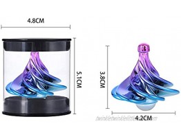 AttainNa Strange new toy wind spinning top tornado spinning top decompression pneumatic air spinning top spinning top table top alleviating stress and depression suitable for adults and children