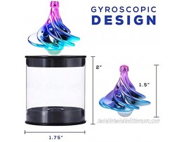 DFSX Spinning Top Tornado Spinning Tops Wind Gyro Wind Blow Turn Gyro Desktop Gyro New Spinning top for Kids and Adults Decompression Toys