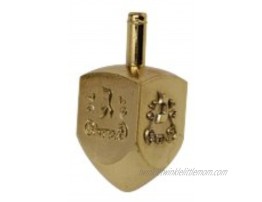 Ner Mitzvah 50 Large Dreidels Gold Classic Chanukah Spinning Draidel Game Gift and Prize Bulk Value Pack by Izzy 'n' Dizzy