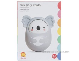 Tiger Tribe Koala Roly Poly Toy White