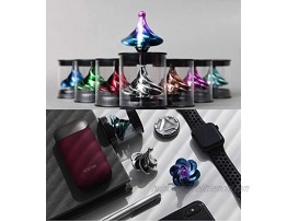 TOPRADE Aerodynamic Spinning Top Gyroscope Desktop Airflow Gyro Decompression Toy Creative Anti-Stress Gift Xmas for Kids Adults Increases Lung Capacity