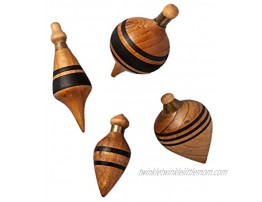 Wooden Plumbob Figural Set of 4