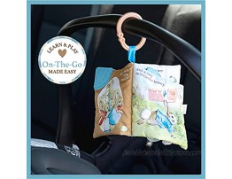 KIDS PREFERRED Peter Rabbit Soft Book with Teether and Crinkle 5 Inches