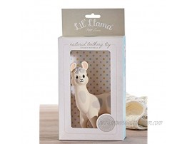 Lil' Llama Teething Toy for Toddler & Babies – Natural Rubber Squeaker Llama Baby Teething Toys are BPA-Free – Soothe Sore Itchy Gums & Teething Pain with The Llama Toddler Teether Toy Lama