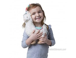 Mary Meyer Fuzzy Sherpa-Like Stuffed Animal Soft Toy Lily Llama 10-Inches