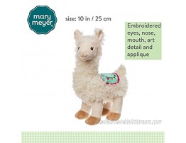 Mary Meyer Fuzzy Sherpa-Like Stuffed Animal Soft Toy Lily Llama 10-Inches