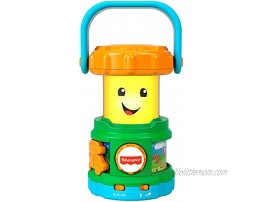 Fisher-Price Laugh & Learn Camping Fun Lantern musical toy with lights sounds and learning content for baby and toddler ages 6-36 months
