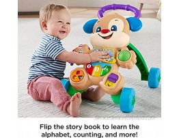 Fisher-Price Laugh & Learn Smart Stages Learn with Puppy Walker Musical Walking Toy for Infants and Toddlers Ages 6 to 36 Months