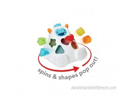 Skip Hop Developmental Learning Shape Sorter 3-Stage Spinning & Sorting Toddler Toy Explore & More Yeti