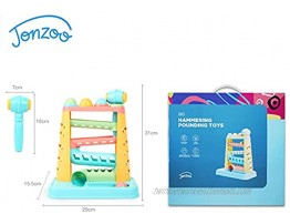 JONZOO Pound A Ball Toy Activity Toy Set STEM Developmental Educational Toys Great as Gift