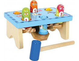 Small Foot Wooden Toys Smack The Bird Knock Playset with Hammer