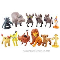 12 Pcs The Lion King Action Figures Mufasa,Simba,Timon,Nala,Zazu,Pumbaa,Shenzi,Azizi,Kamari The Lion King Toy Set Minifigures Toys 1.4~2.1