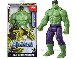 Avengers Marvel Titan Hero Series Blast Gear Deluxe Hulk Action Figure 12-Inch Toy Inspired by Marvel Comics for Kids Ages 4 and Up
