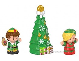 Fisher-Price Little People Collector Elf movie figure set 3 toys in a gift-ready package for fans ages 1-101 years