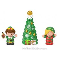 Fisher-Price Little People Collector Elf movie figure set 3 toys in a gift-ready package for fans ages 1-101 years