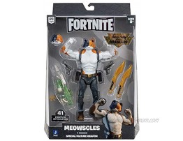 Fortnite Legendary Series Brawlers 1 Figure Pack 7 Inch Meowscles Action Figure Plus Accessories