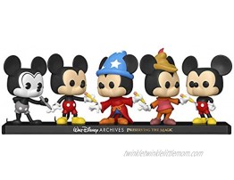 Funko Pop! Disney Archives Mickey Mouse 5 Pack  Exclusive